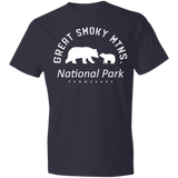 Great Smoky Mtns (White) - Men's Tee