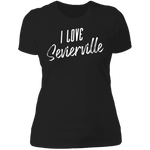 I Love Sevierville (White) - Women's Tee