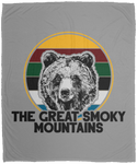 Great Smoky Mountains Bear - Plush Fleece Blanket (50x60)