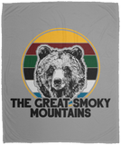 Great Smoky Mountains Bear - Plush Fleece Blanket (50x60)