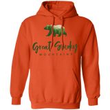 Great Smoky Mountains Green - Pullover Hoodie