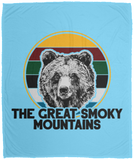 Great Smoky Mountains Bear - Plush Fleece Blanket (50x60)