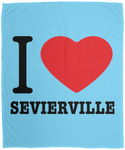 Love Sevierville - Plush Fleece Blanket (50x60)