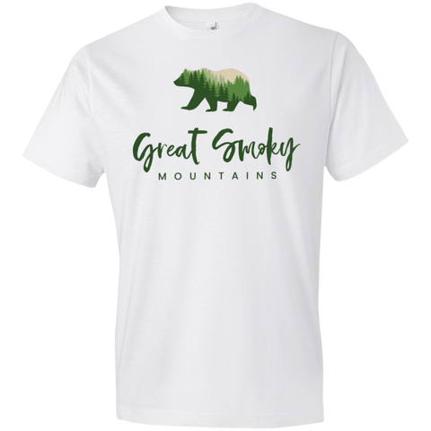 Great Smoky Mountains Green - Youth Tee