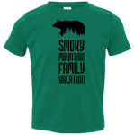 Smoky Mountain Family Vacation Bear - Toddler T-Shirt