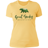 Great Smoky Mountains Green - Women's Tee