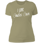 I Love Cades Cove (White) - Women's Tee