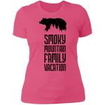 Smoky Mountain Family Vacation Bear - Women's Tee