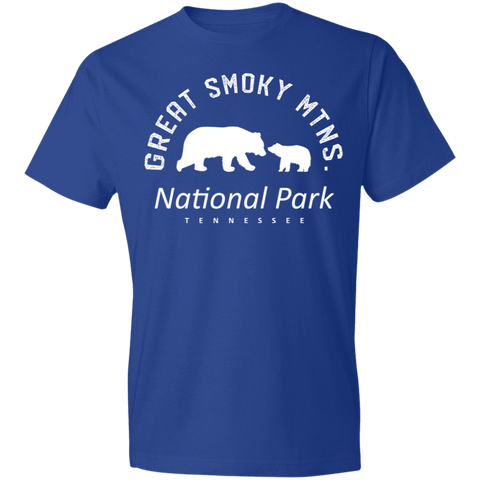 Great Smoky Mtns (White) - Men's Tee