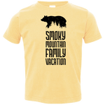 Smoky Mountain Family Vacation Bear - Toddler T-Shirt