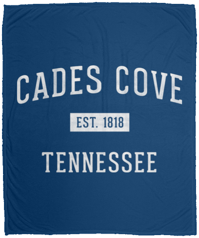 Cades Cove Established - Plush Fleece Blanket (50x60)