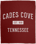 Cades Cove Established - Plush Fleece Blanket (50x60)