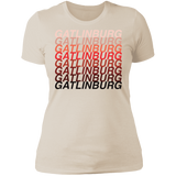 Gatlinburg Red Ombre - Women's Tee