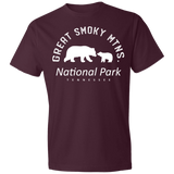 Great Smoky Mtns (White) - Men's Tee