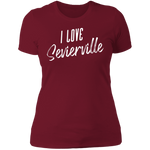 I Love Sevierville (White) - Women's Tee