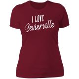 I Love Sevierville (White) - Women's Tee