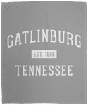 Gatlinburg Established - Plush Fleece Blanket (50x60)