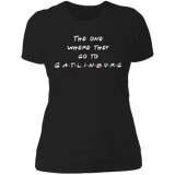 The One Where They Go to Gatlinburg (White) - Women's Tee