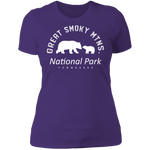 Great Smoky Mtns (White) - Women's Tee