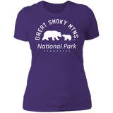 Great Smoky Mtns (White) - Women's Tee