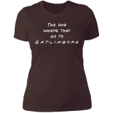 The One Where They Go to Gatlinburg (White) - Women's Tee