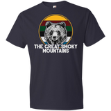 Great Smoky Mountains Bear (White) - Youth Tee