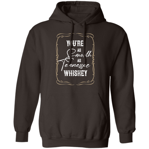 As Smooth as Tennessee Whiskey (White)  - Pullover Hoodie