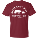 Great Smoky Mtns (White) - Men's Tee