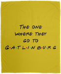 The One Where They Go to Gatlinburg - Plush Fleece Blanket (50x60)