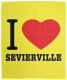 Love Sevierville - Plush Fleece Blanket (50x60)