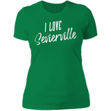 I Love Sevierville (White) - Women's Tee