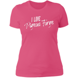 I Love Pigeon Forge (White) - Women's Tee