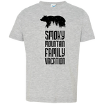 Smoky Mountain Family Vacation Bear - Toddler T-Shirt