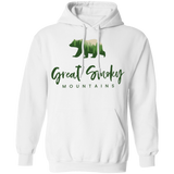 Great Smoky Mountains Green - Pullover Hoodie