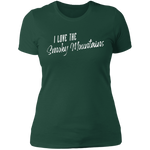 I Love the Smoky Mountains (White) - Women's Tee