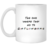 The One Where They Go to Gatlinburg - White Mug