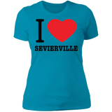 Love Sevierville - Women's Tee