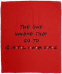 The One Where They Go to Gatlinburg - Plush Fleece Blanket (50x60)