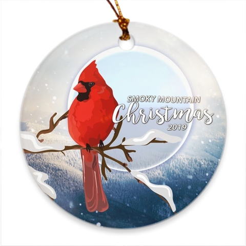 Smoky Mountain Christmas Ornament